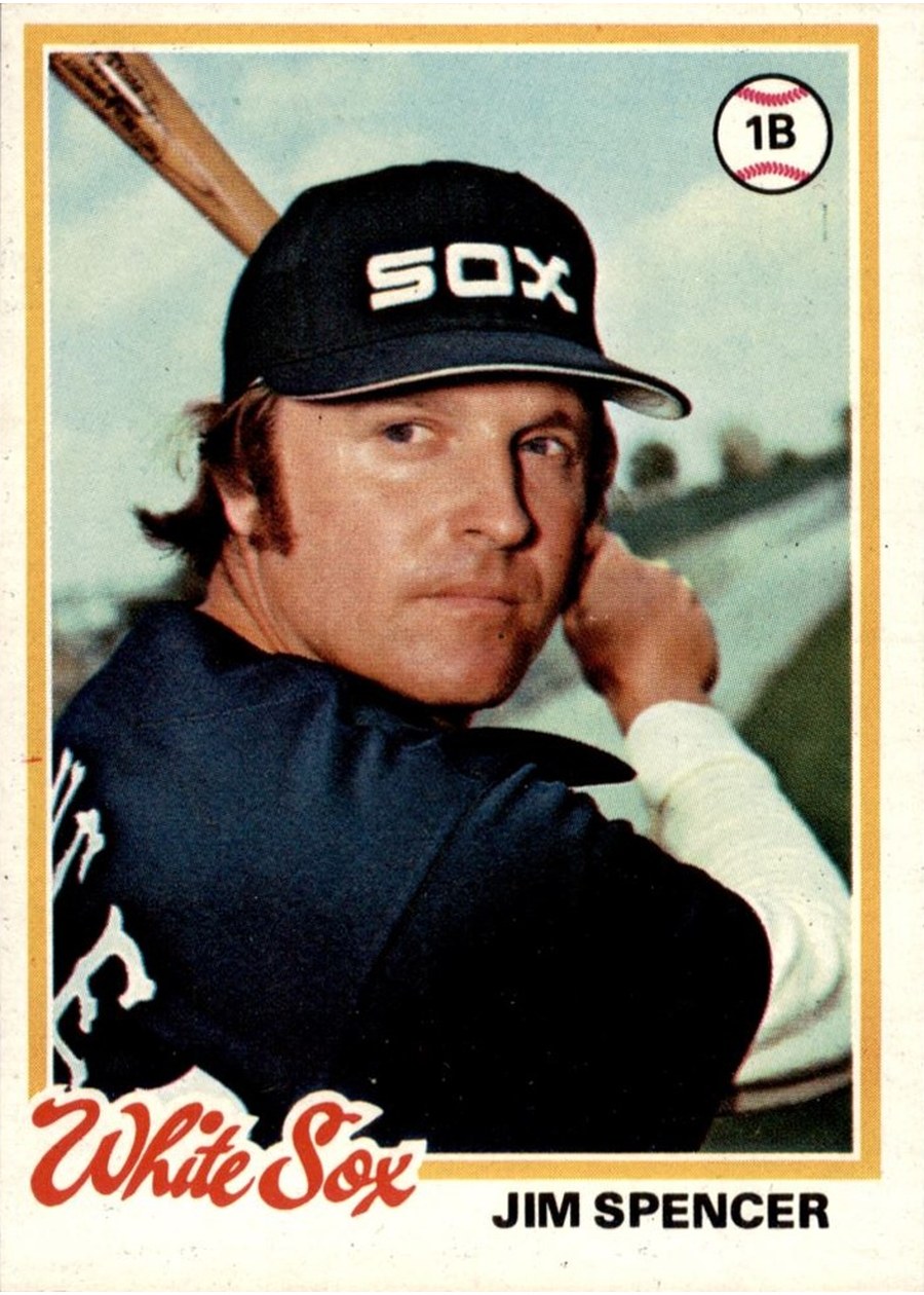 1978 Topps #182 Jim Spencer, Chicago White Sox