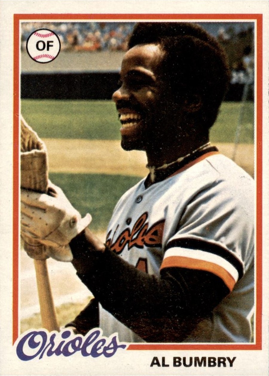 1978 Topps #188 Al Bumbry, Baltimore Orioles