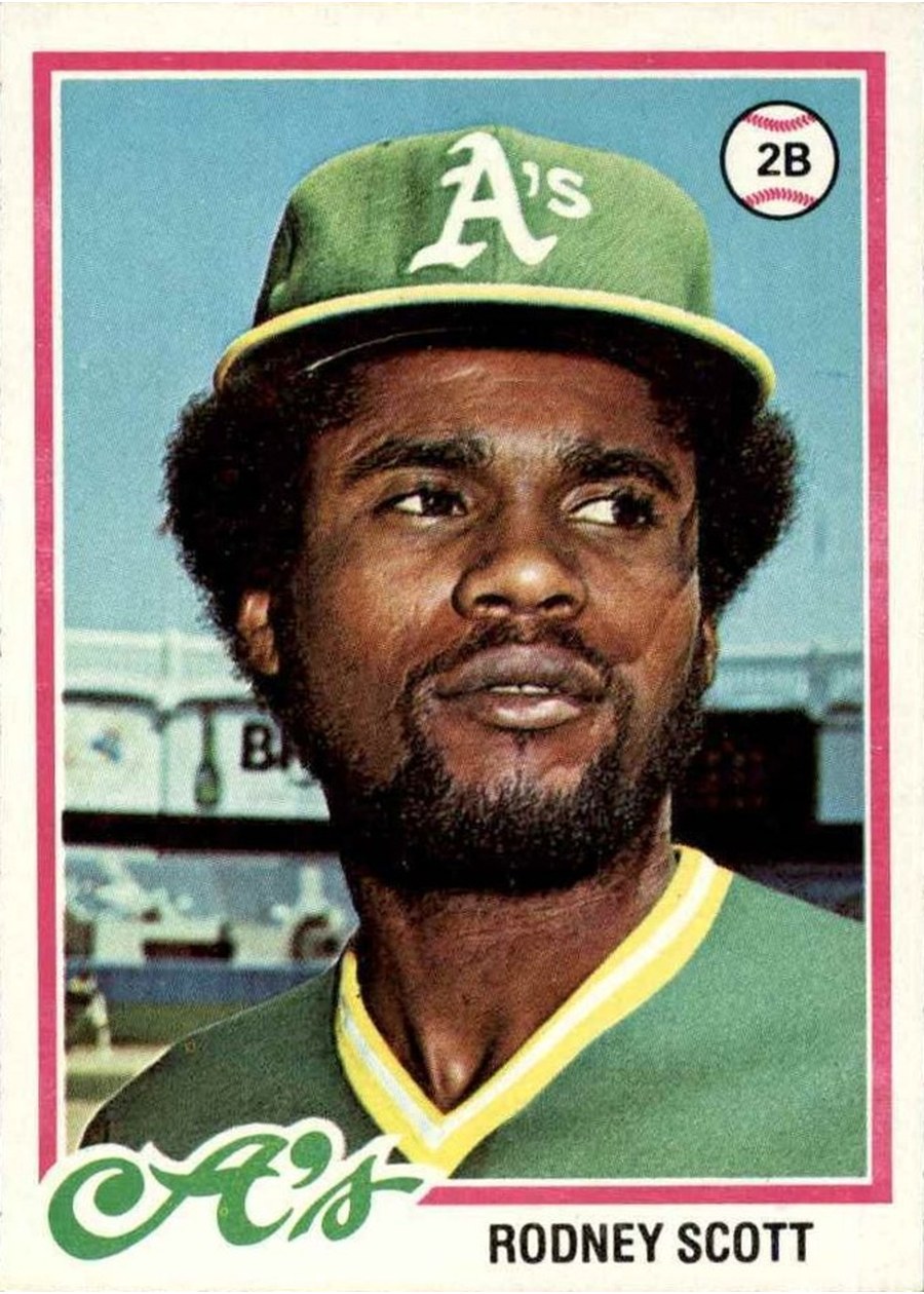 1978 Topps #191 Rodney Scott, Oakland Athletics