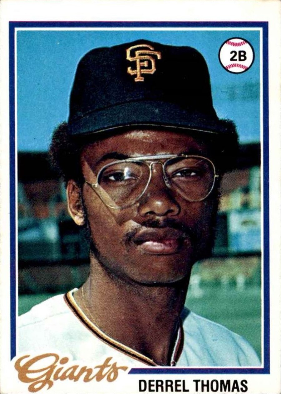 1978 Topps #194 Derrel Thomas, San Francisco Giants