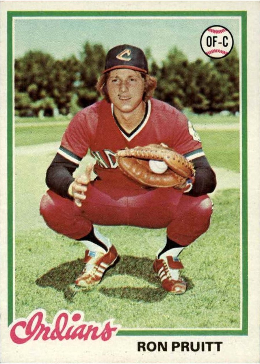 1978 Topps #198 Ron Pruitt, Cleveland Indians
