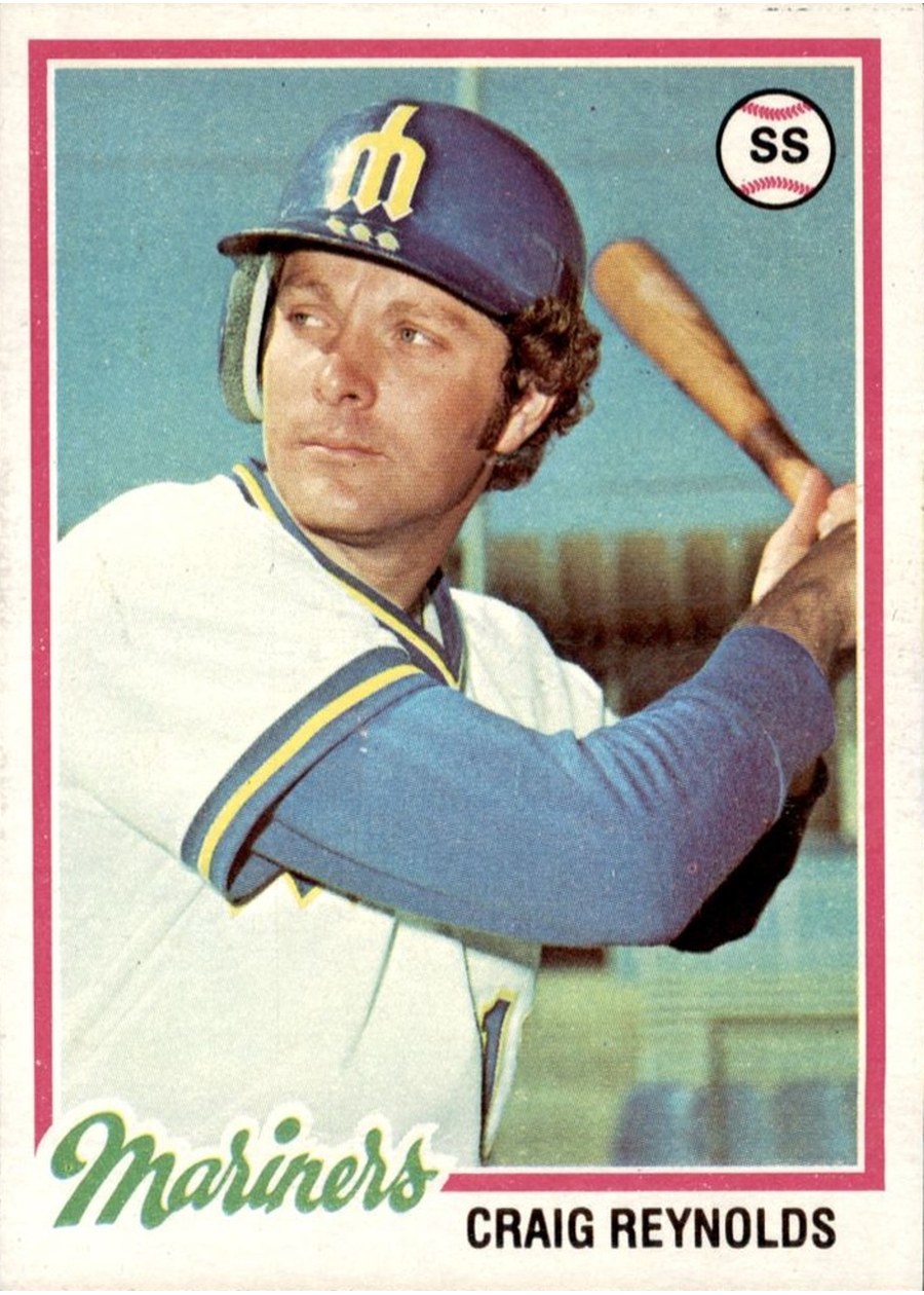 1978 Topps #199 Craig Reynolds, Seattle Mariners