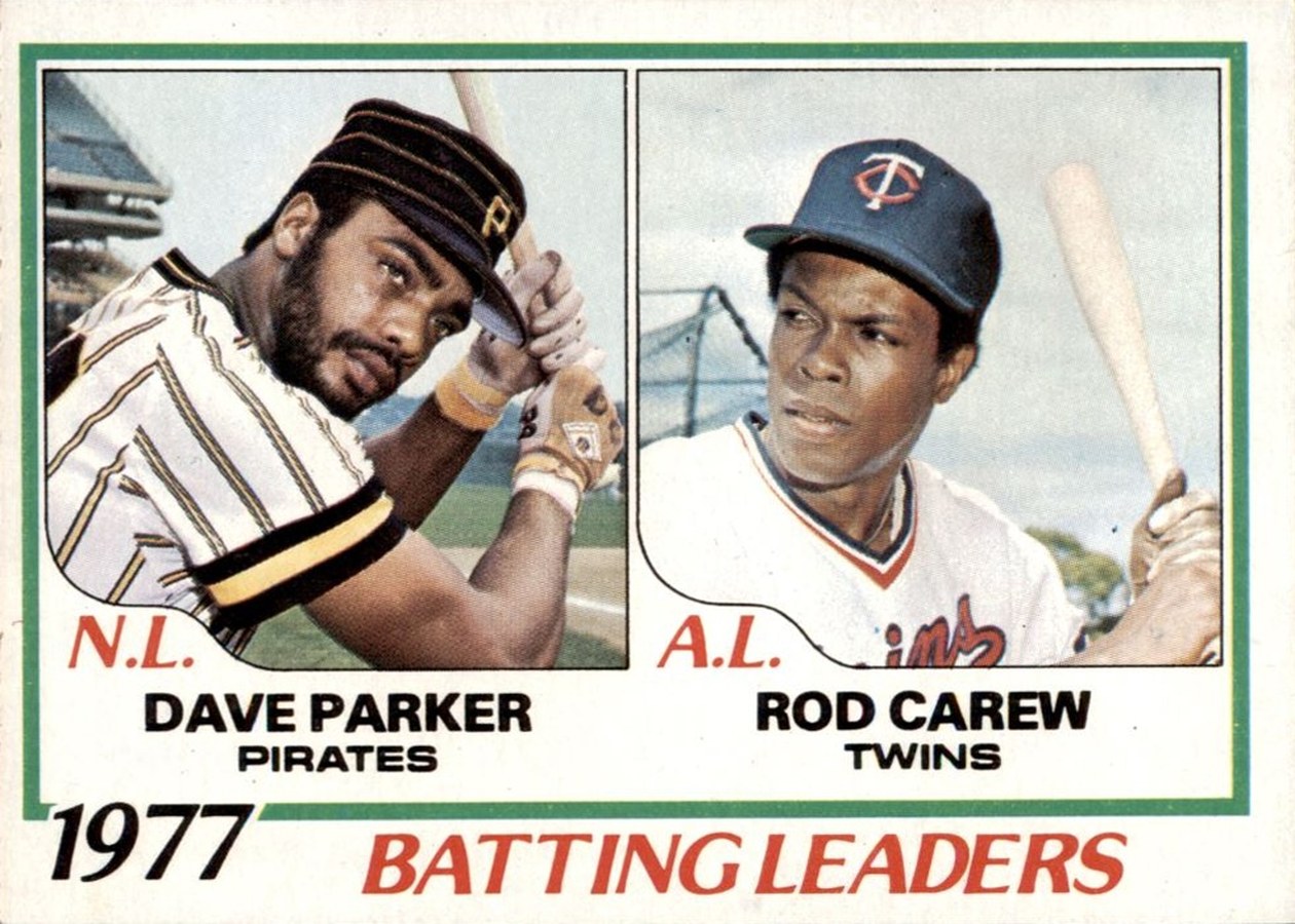 1978 Topps #201 1977 Batting Leaders, Pittsburgh Pirates / Minnesota Twins