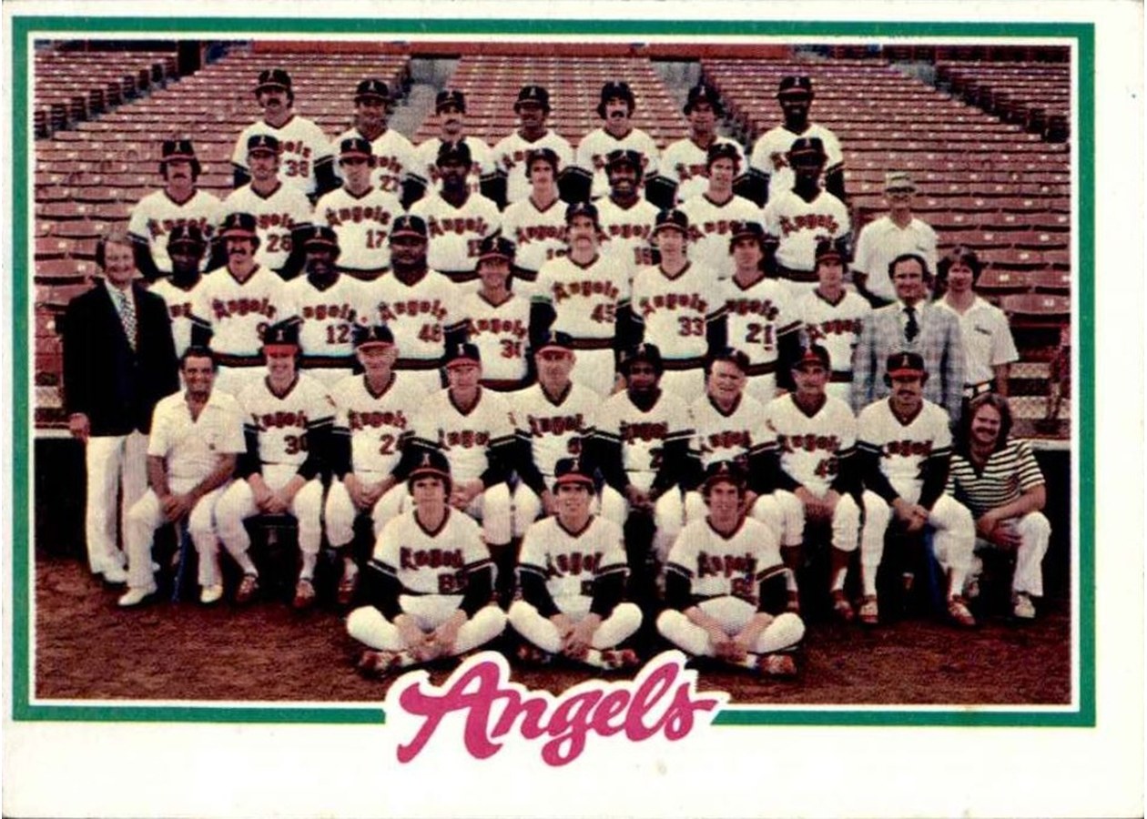 1978 Topps #214 California Angels Team
