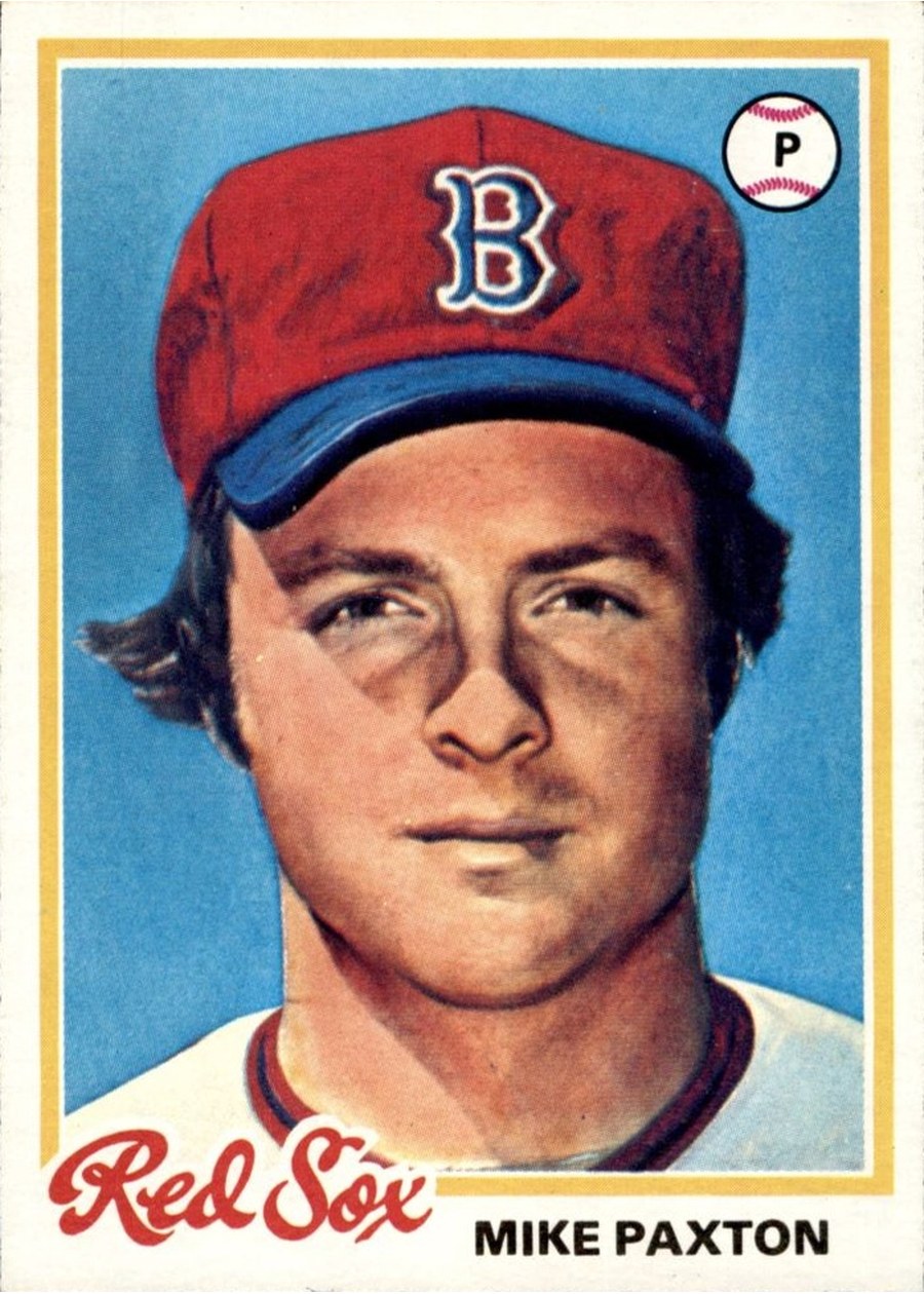 1978 Topps #216 Mike Paxton, Boston Red Sox