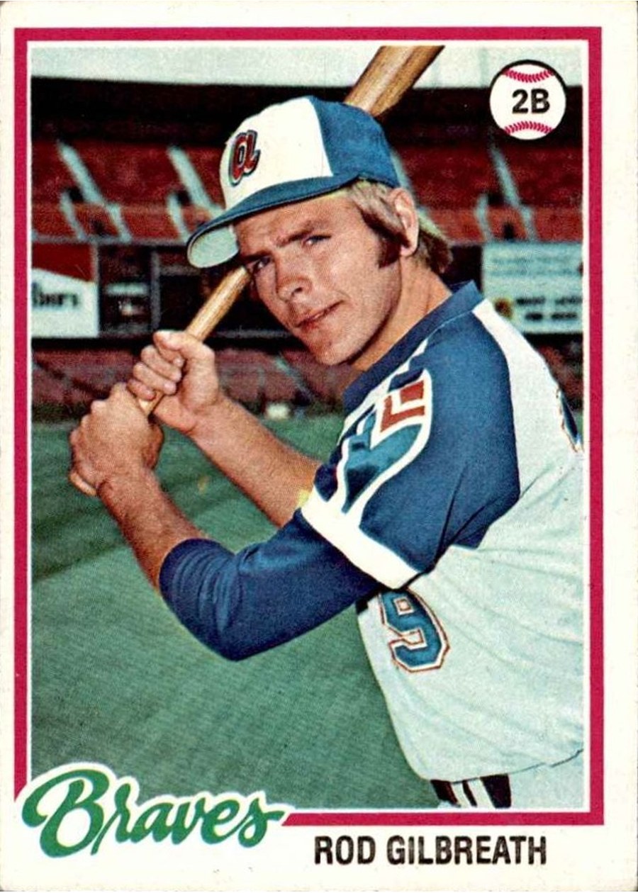 1978 Topps #217 Rod Gilbreath, Atlanta Braves