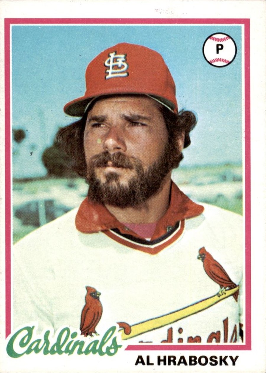 1978 Topps #230 Al Hrabosky, St. Louis Cardinals