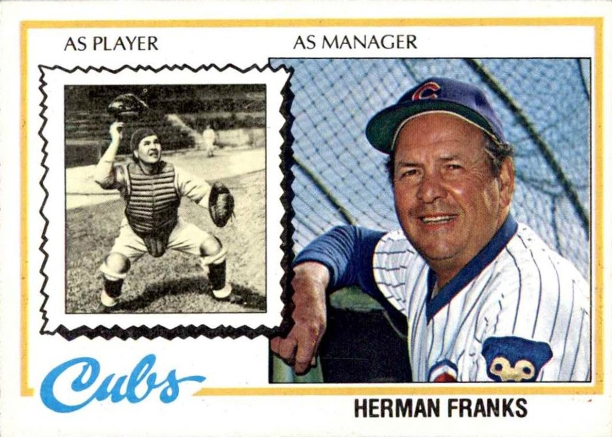 1978 Topps #234 Herman Franks, Chicago Cubs