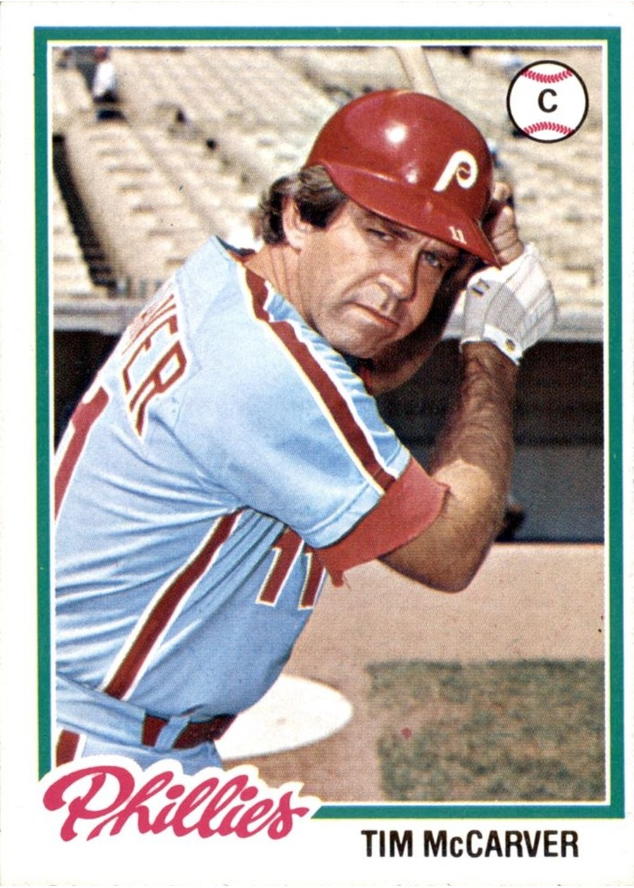 1978 Topps #235 Tim McCarver, Philadelphia Phillies