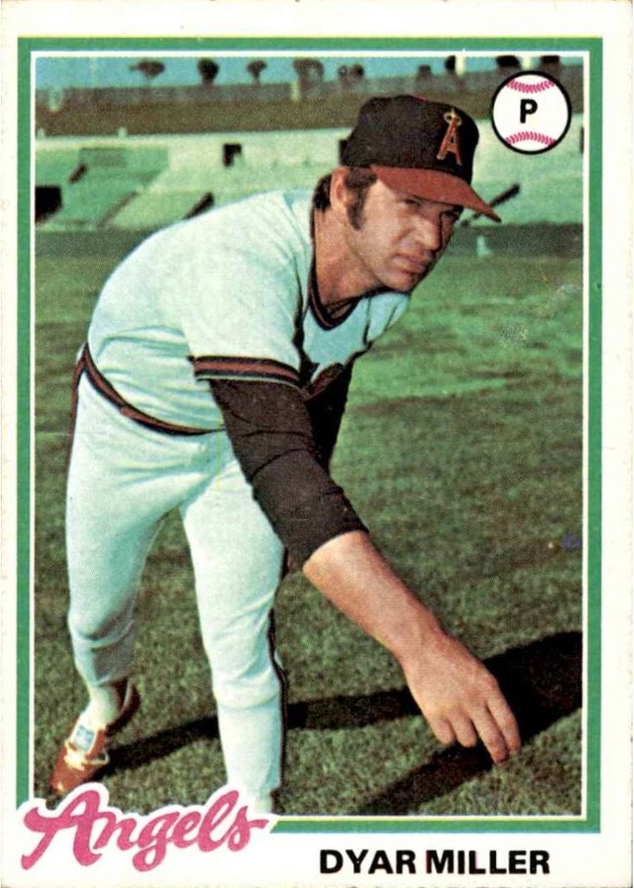 1978 Topps #239 Dyar Miller, California Angels