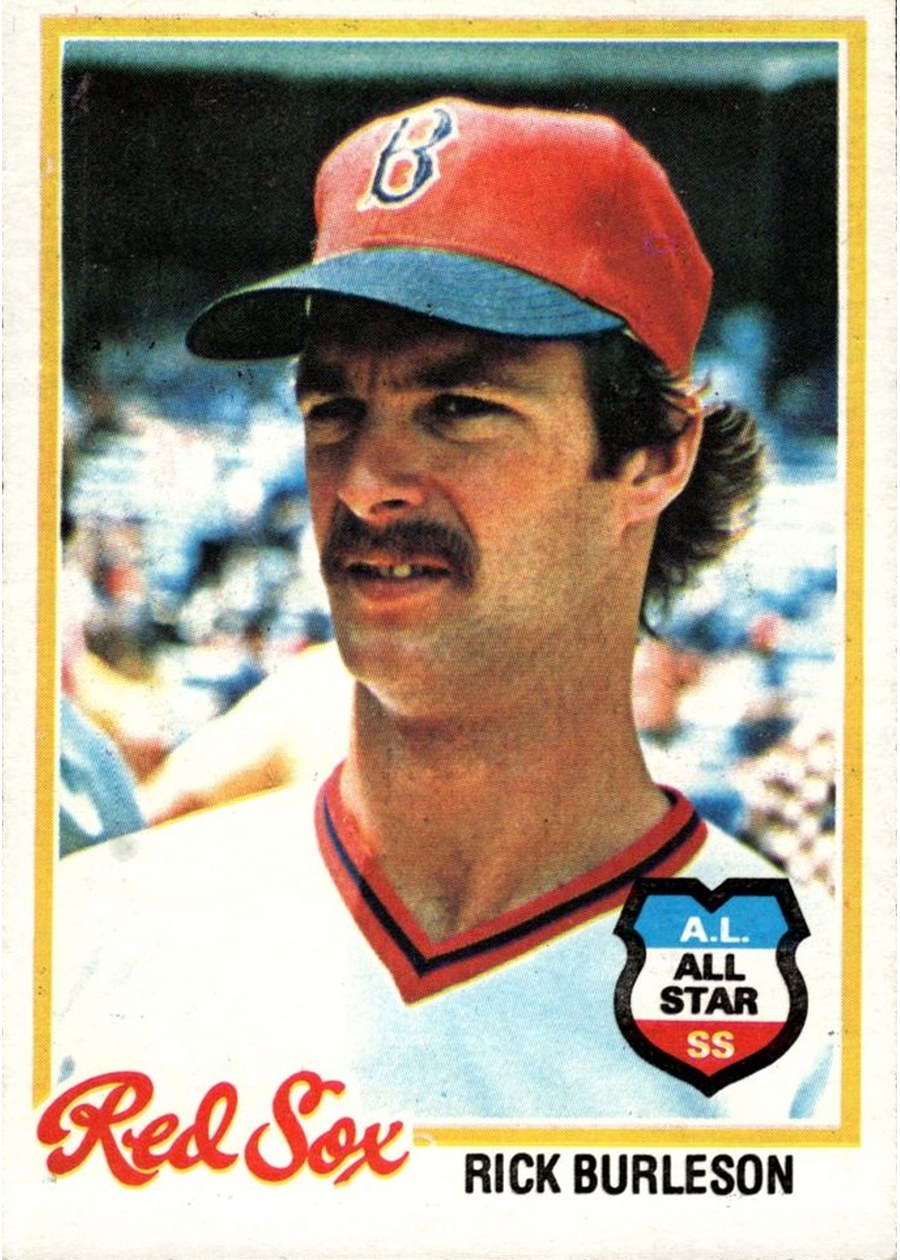 1978 Topps #245 Rick Burleson, Boston Red Sox