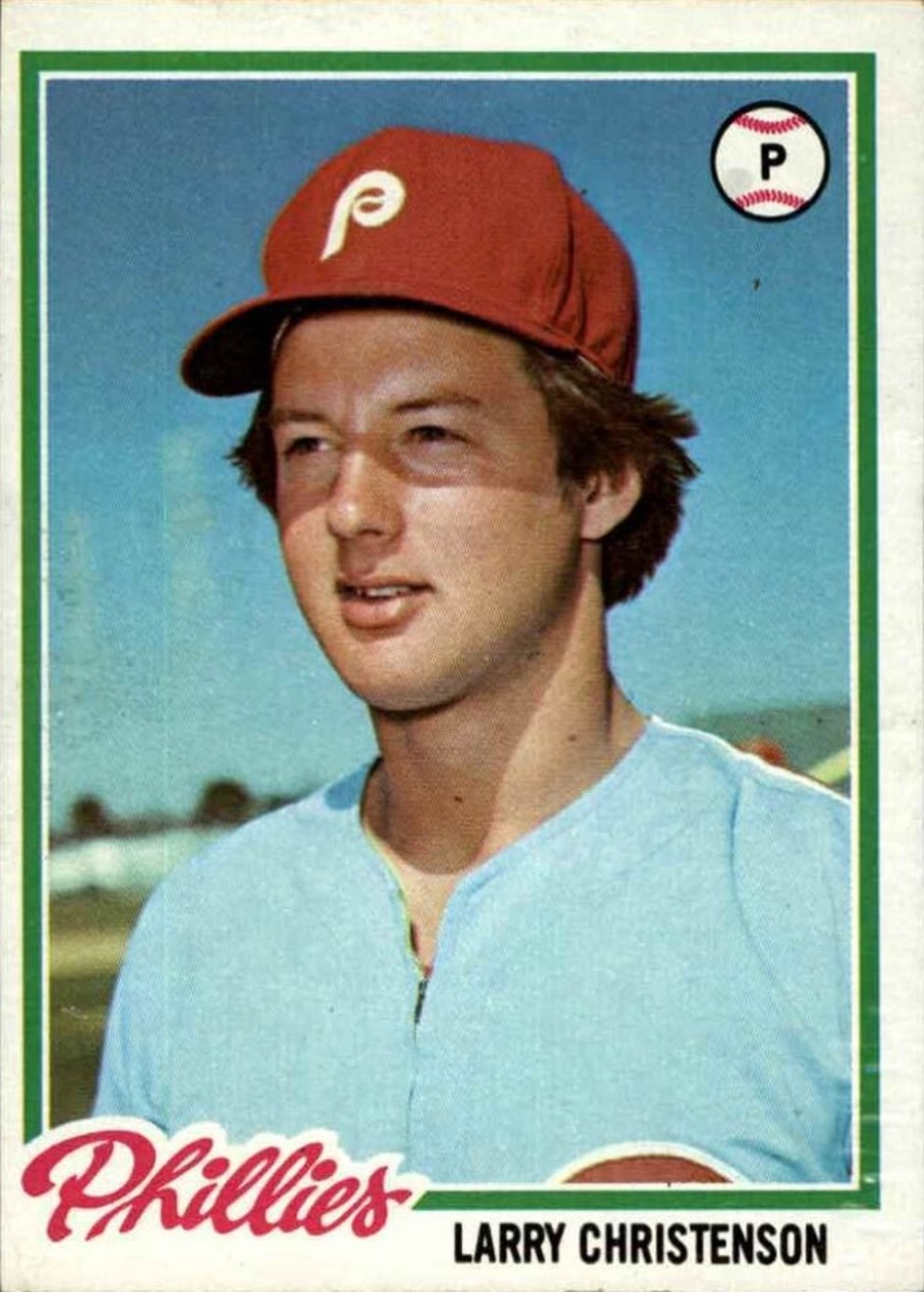 1978 Topps #247 Larry Christenson, Philadelphia Phillies