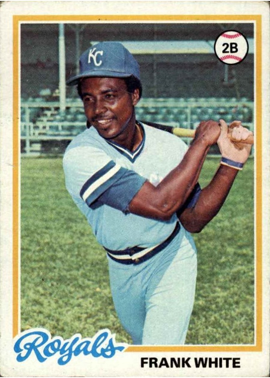 1978 Topps #248 Frank White, Kansas City Royals