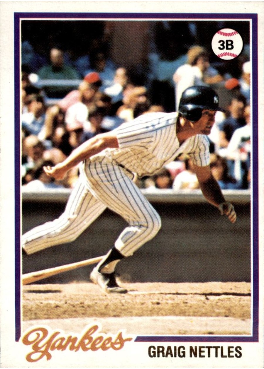 1978 Topps #250 Graig Nettles, New York Yankees