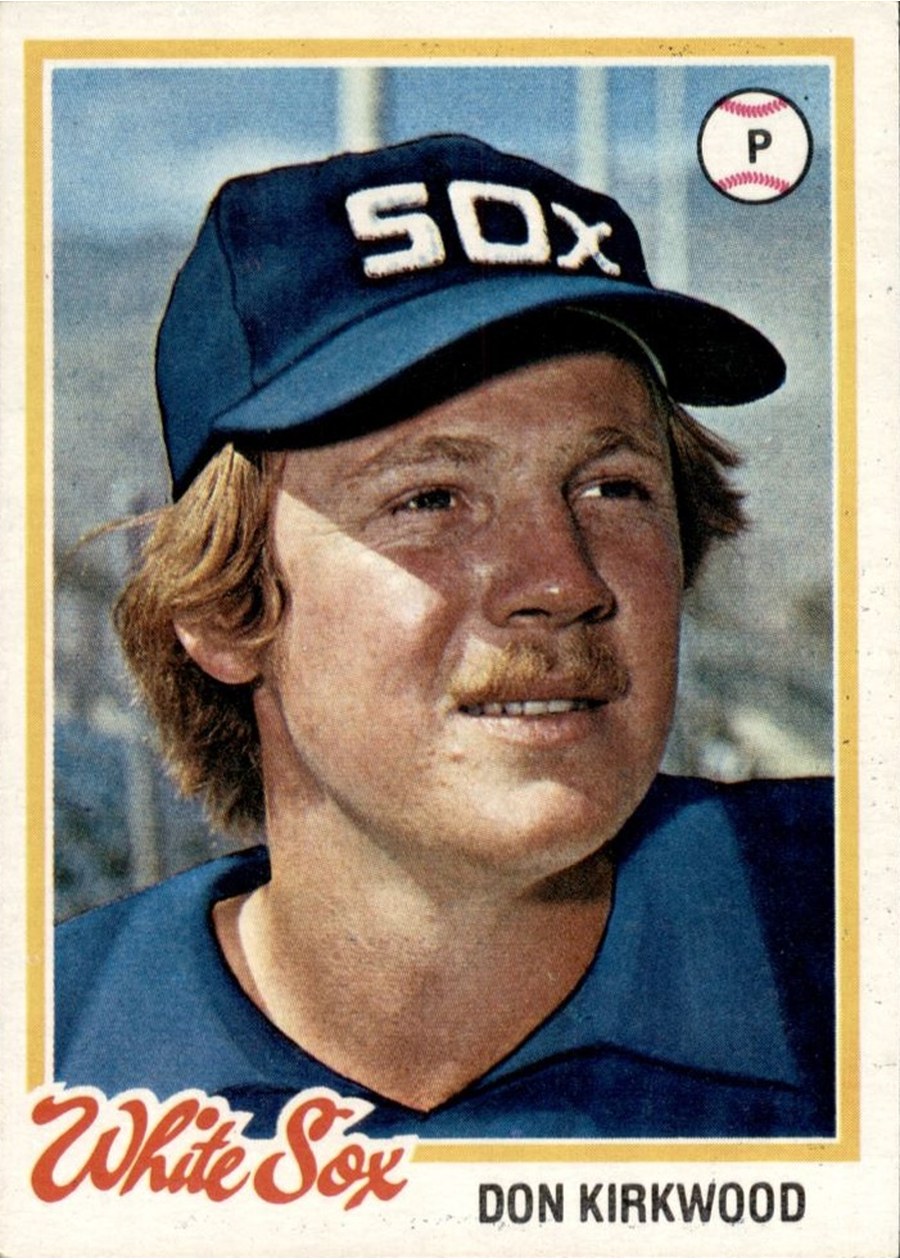 1978 Topps #251 Don Kirkwood, Chicago White Sox