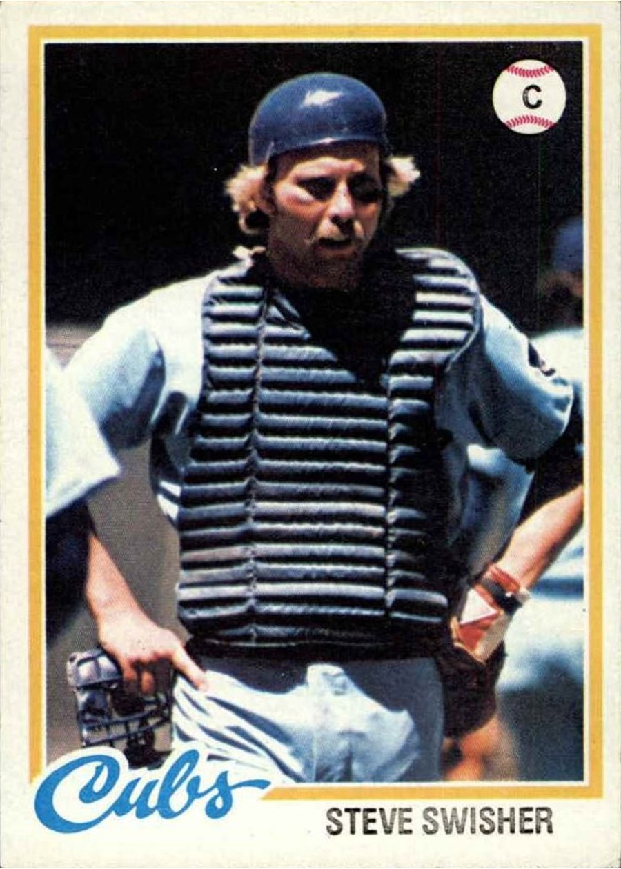 1978 Topps #252 Steve Swisher, Chicago Cubs