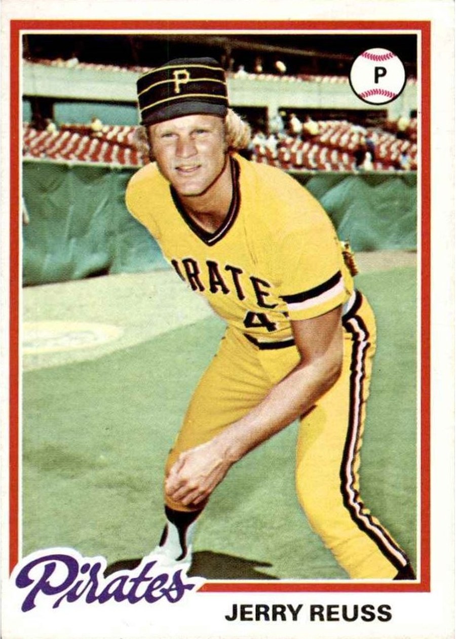 1978 Topps #255 Jerry Reuss, Pittsburgh Pirates