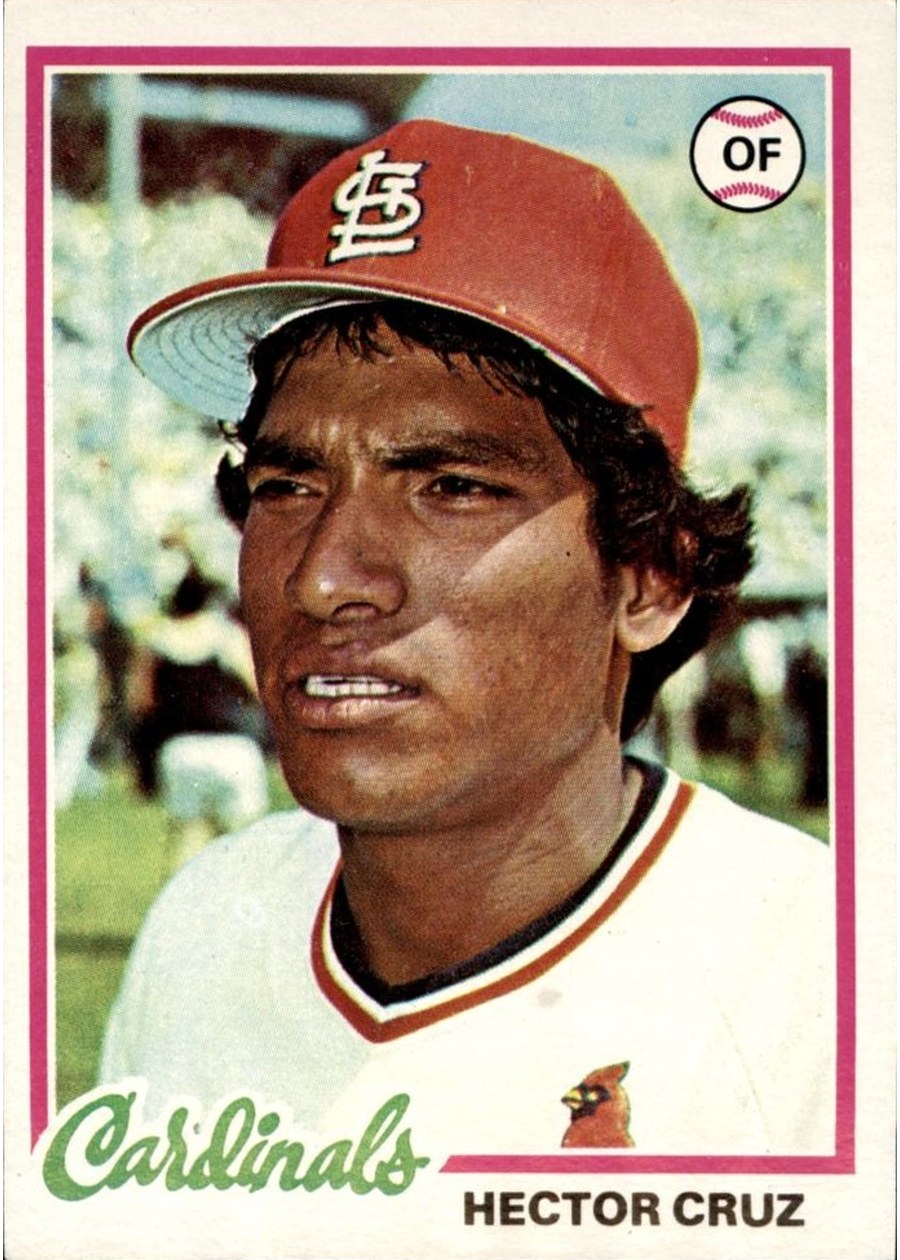1978 Topps #257 Hector Cruz, St. Louis Cardinals