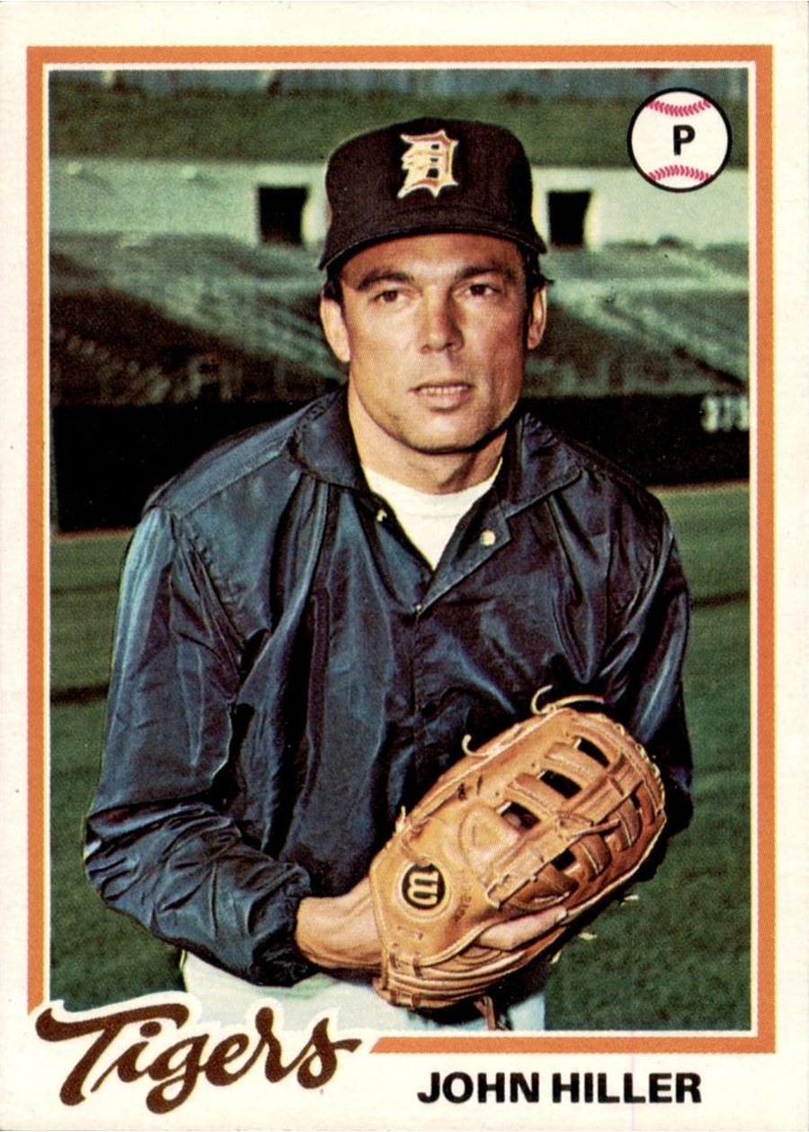 1978 Topps #258 John Hiller, Detroit Tigers