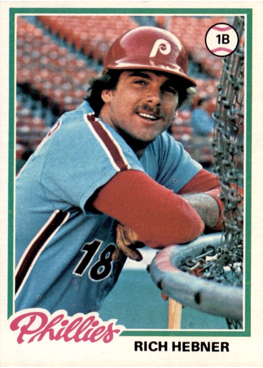 1978 Topps #26 Rich Hebner, Philadelphia Phillies