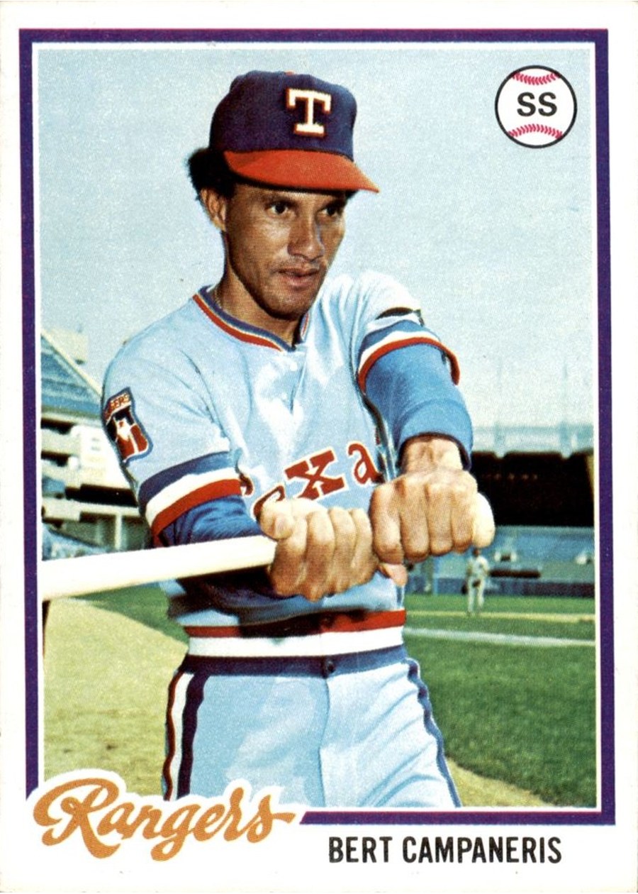 1978 Topps #260 Bert Campaneris, Texas Rangers