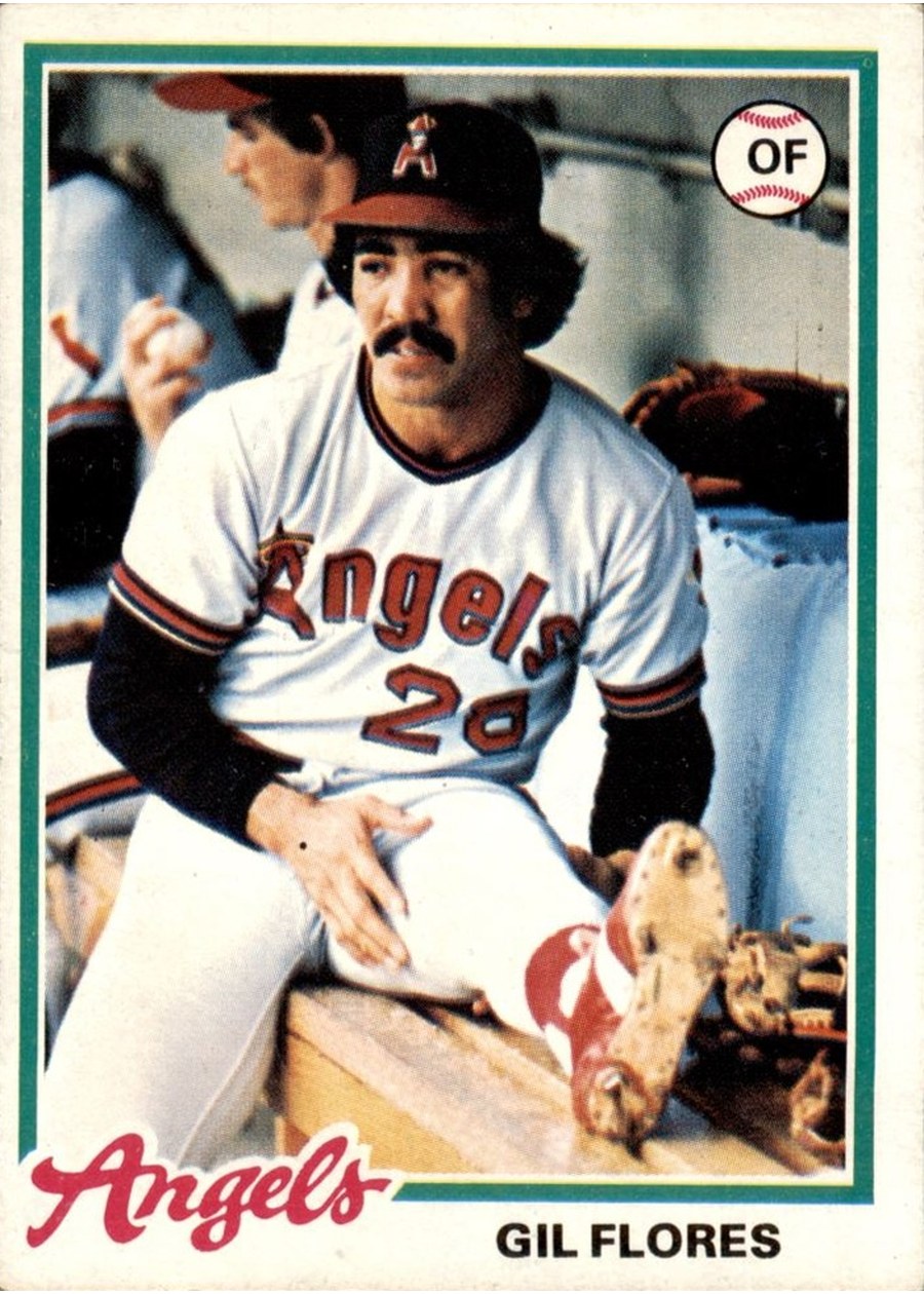 1978 Topps #268 Gil Flores, California Angels