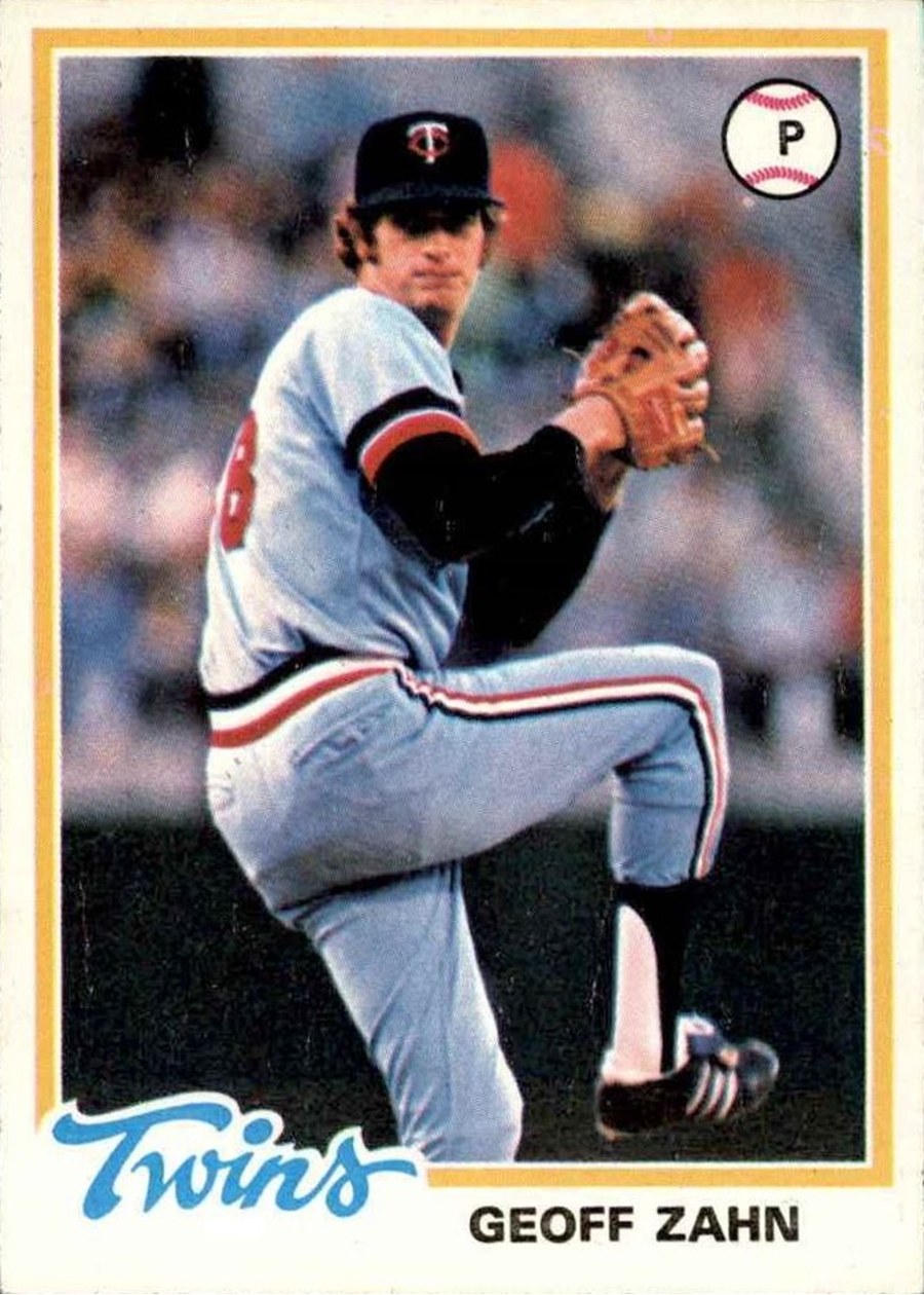 1978 Topps #27 Geoff Zahn, Minnesota Twins