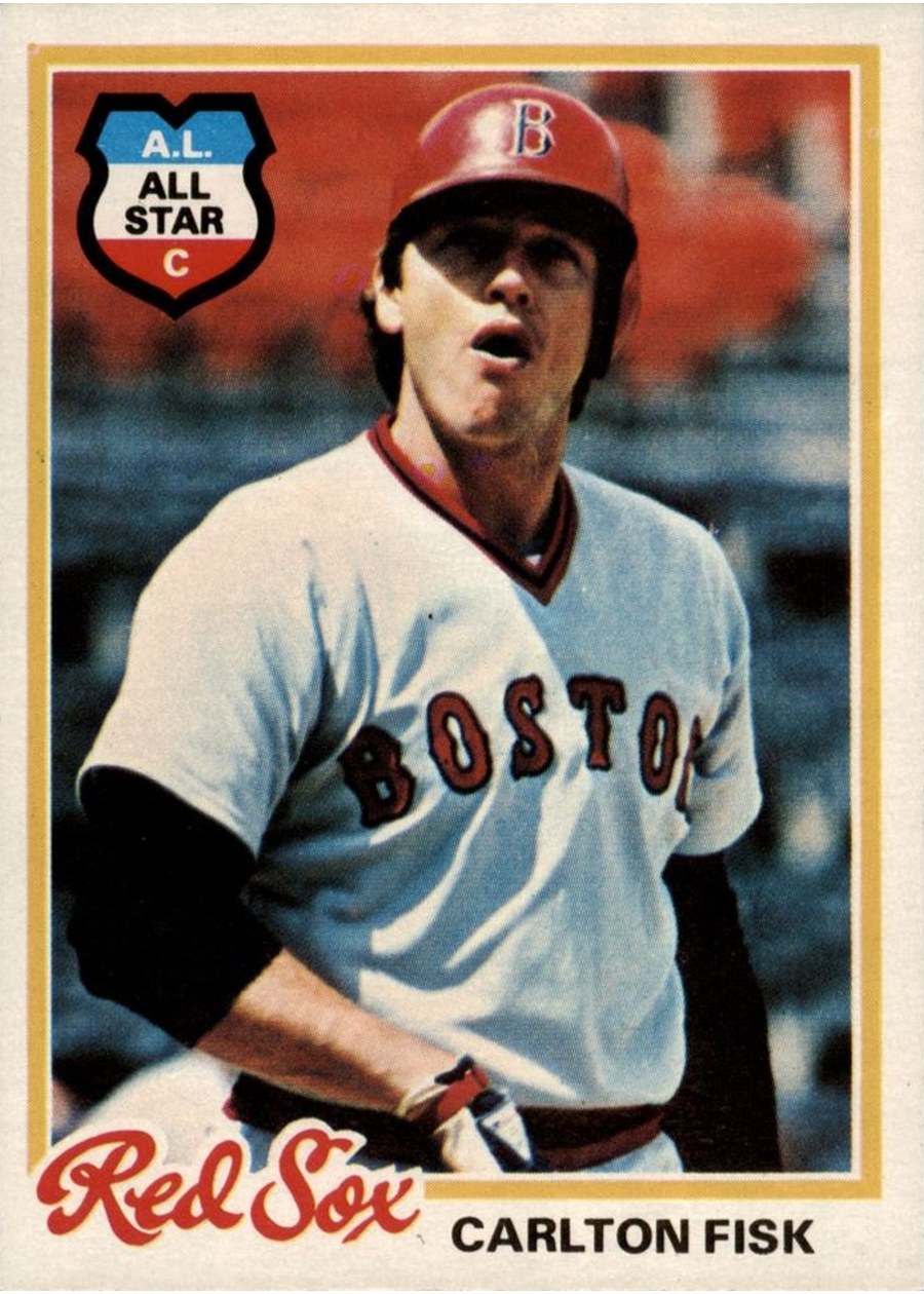 1978 Topps #270 Carlton Fisk, Boston Red Sox