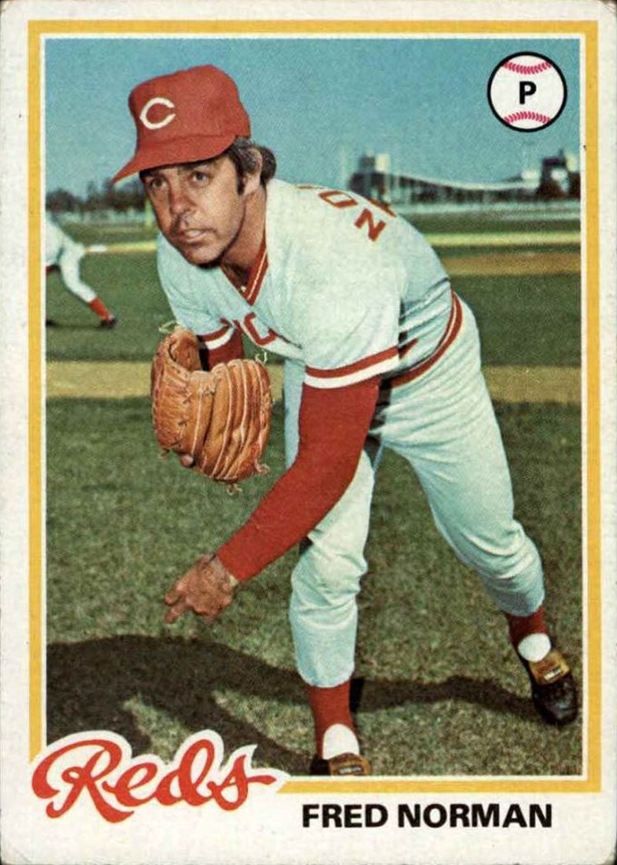 1978 Topps #273 Fred Norman, Cincinnati Reds