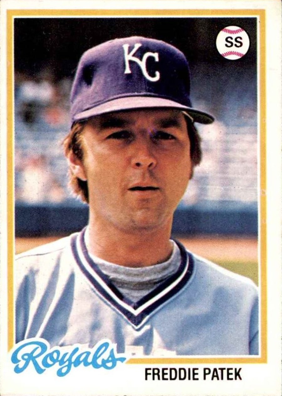 1978 Topps #274 Freddie Patek, Kansas City Royals