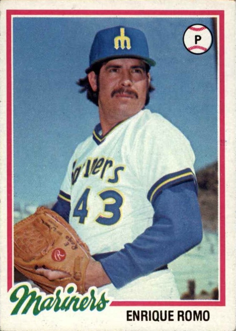 1978 Topps #278 Enrique Romo, Seattle Mariners