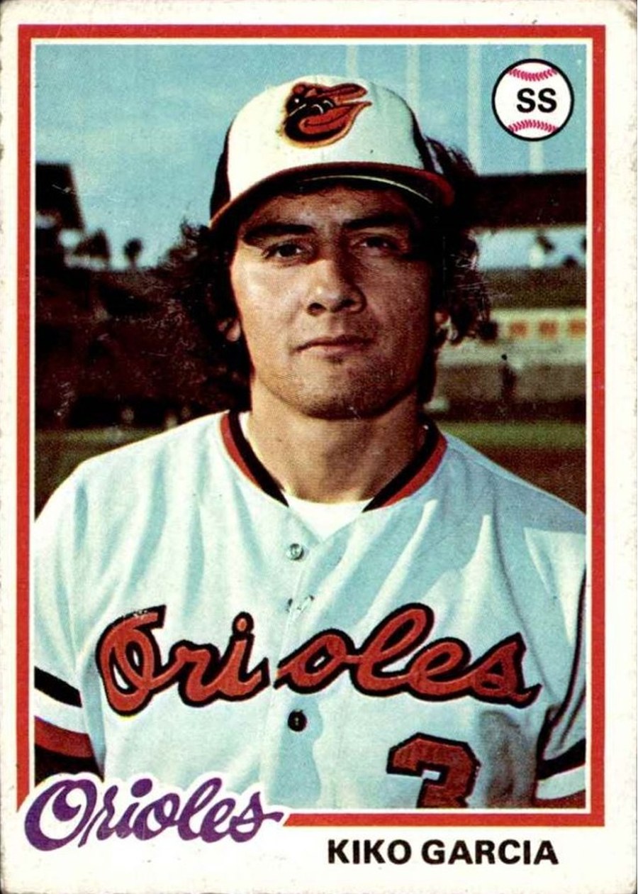 1978 Topps #287 Kiko Garcia, Baltimore Orioles
