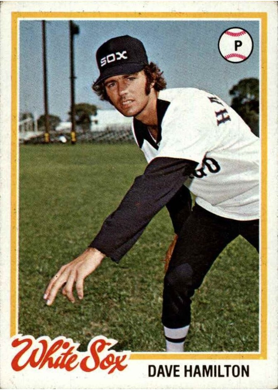 1978 Topps #288 Dave Hamilton, Chicago White Sox