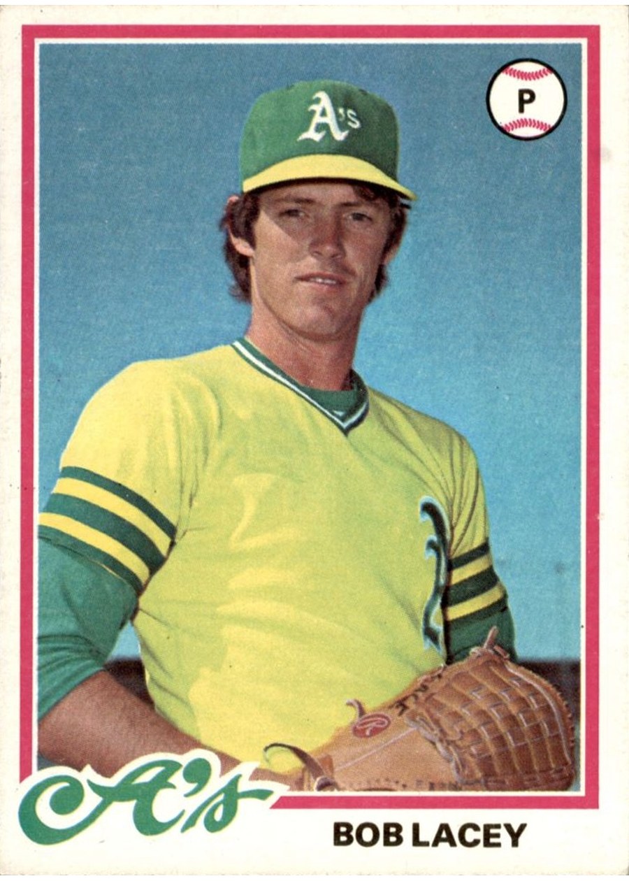1978 Topps #29 Bob Lacey, Oakland Athletics