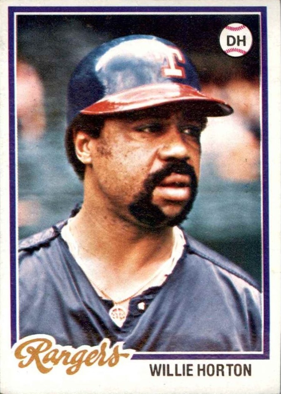 1978 Topps #290 Willie Horton, Texas Rangers