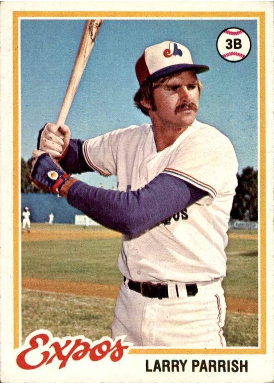 1978 Topps #294 Larry Parrish, Montreal Expos