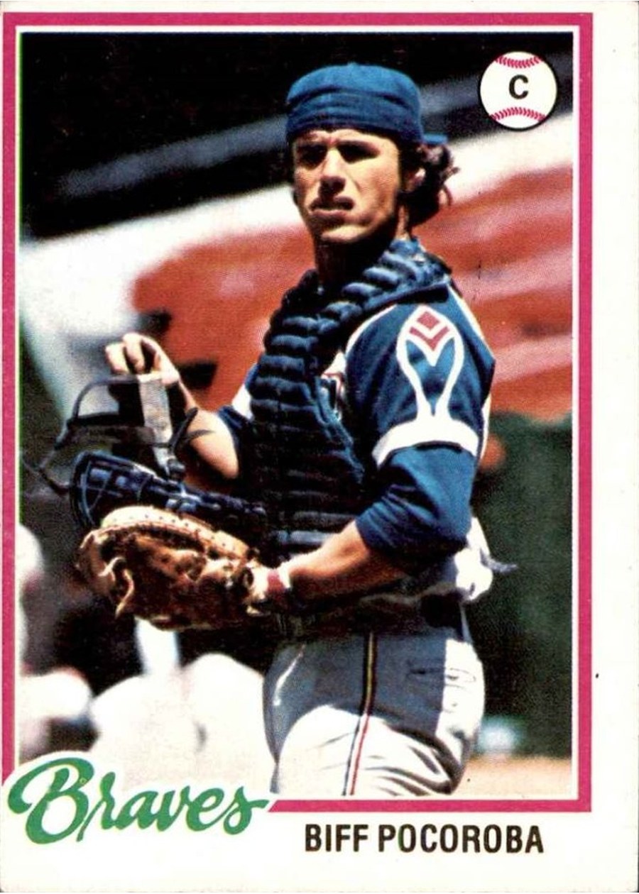1978 Topps #296 Biff Pocoroba, Atlanta Braves
