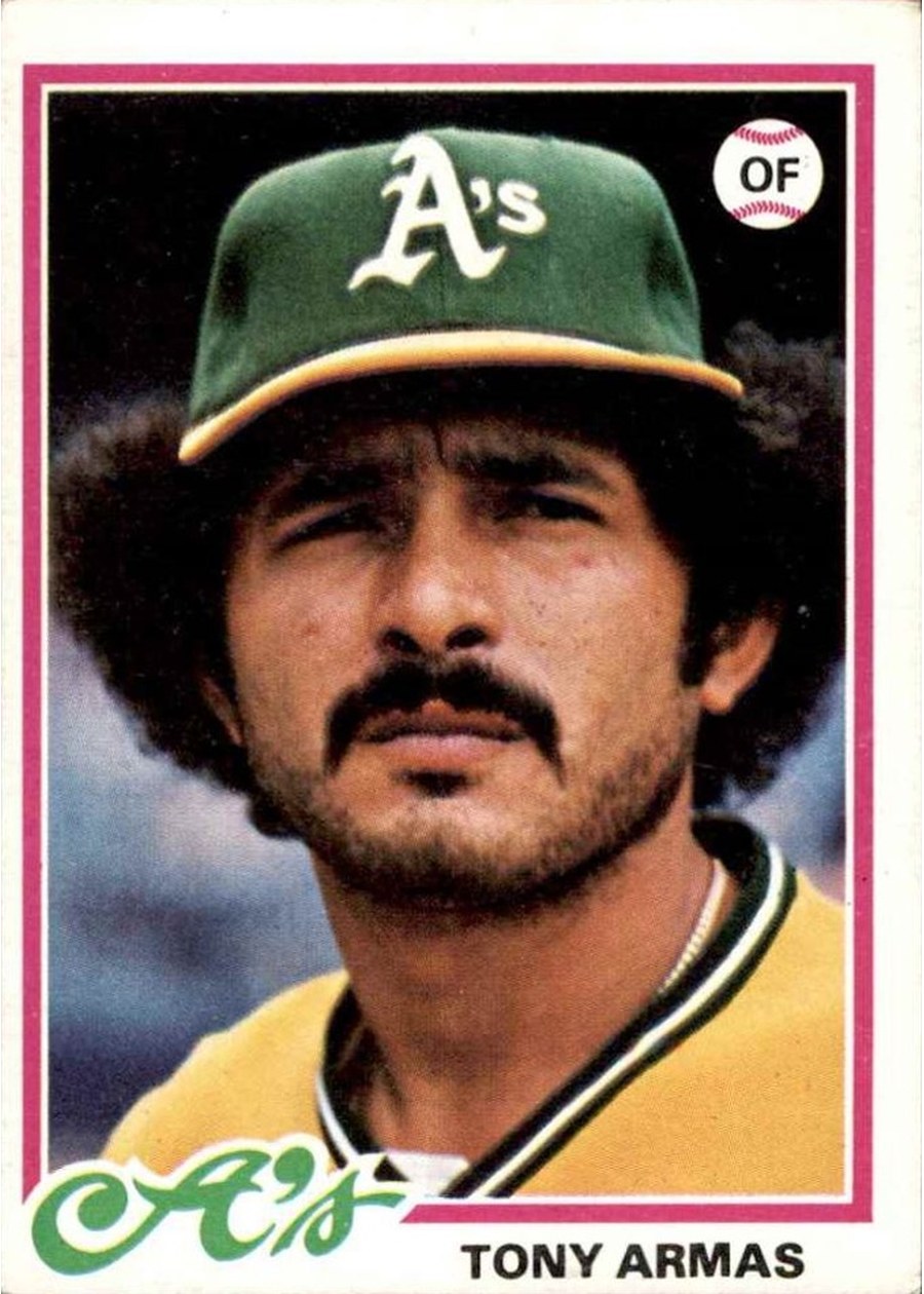 1978 Topps #298 Tony Armas, Oakland Athletics