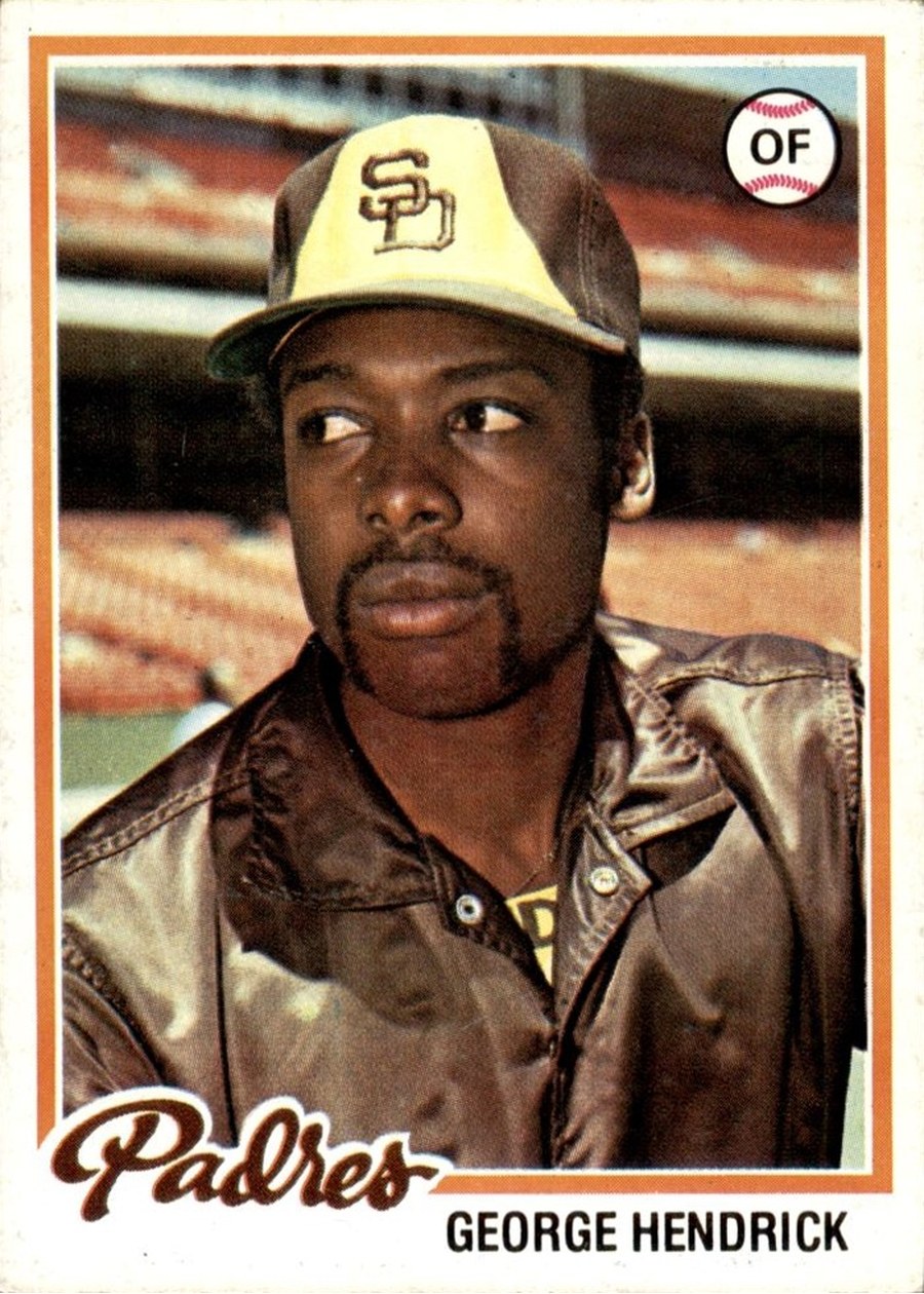 1978 Topps #30 George Hendrick, San Diego Padres
