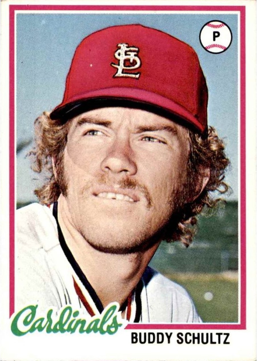 1978 Topps #301 Buddy Schultz, St. Louis Cardinals