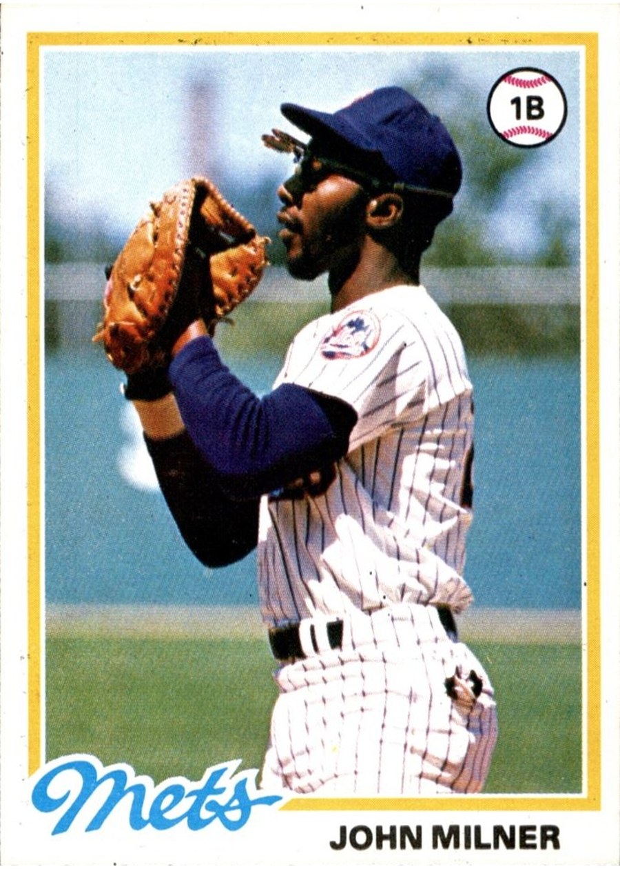 1978 Topps #304 John Milner, New York Mets