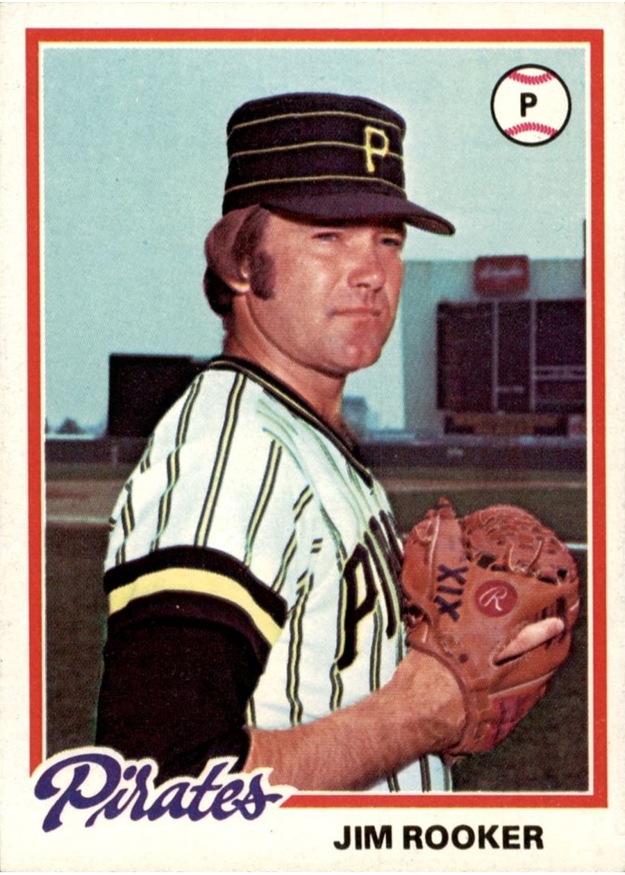 1978 Topps #308 Jim Rooker, Pittsburgh Pirates