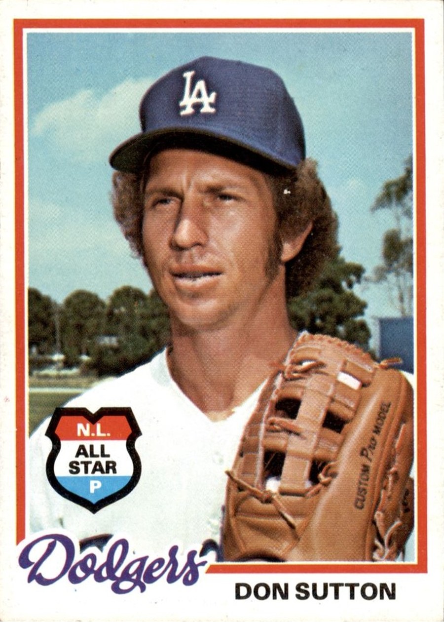 1978 Topps #310 Don Sutton, Los Angeles Dodgers
