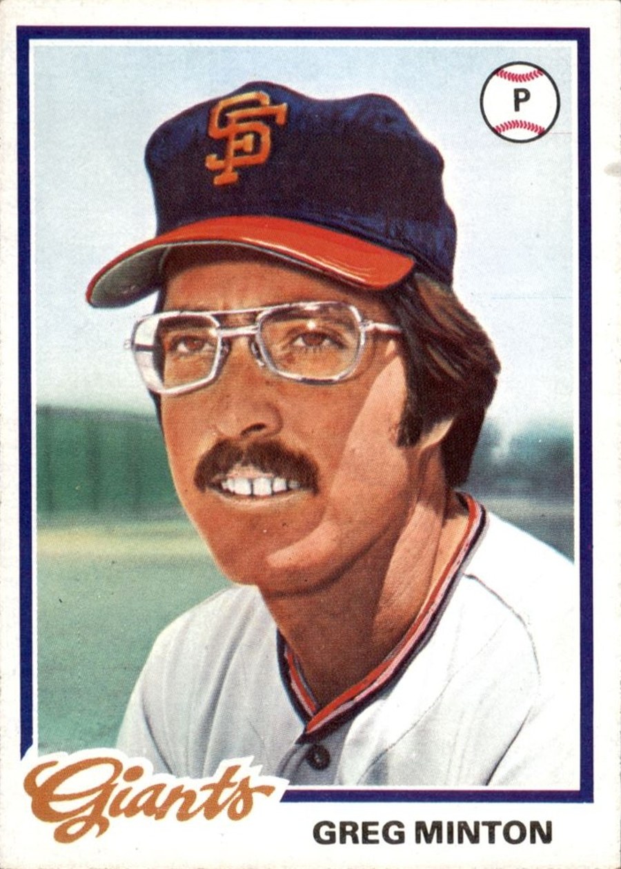 1978 Topps #312 Greg Minton, San Francisco Giants