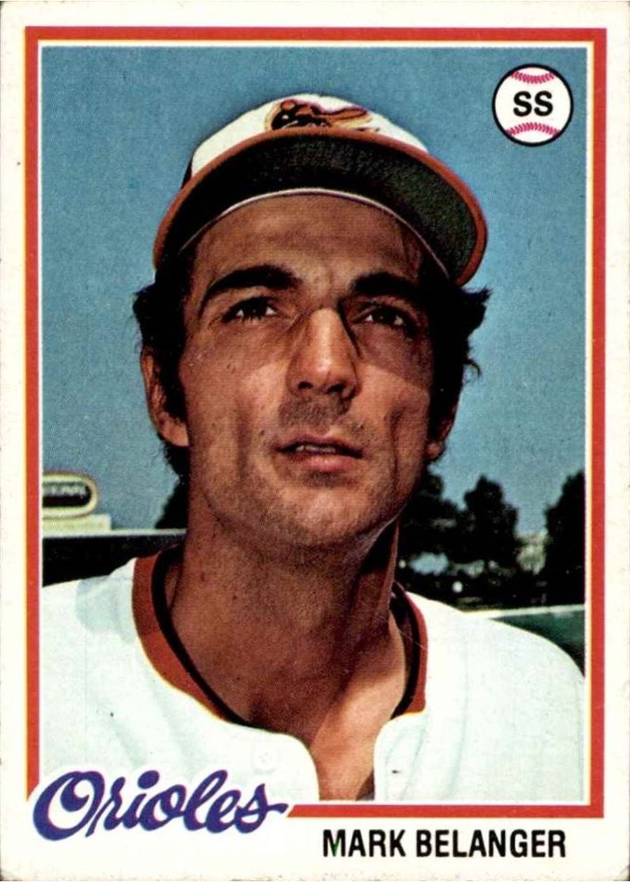 1978 Topps #315 Mark Belanger, Baltimore Orioles