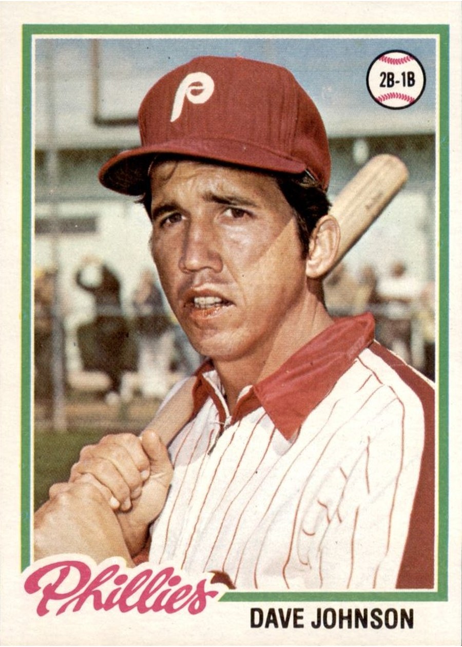 1978 Topps #317 Dave Johnson, Philadelphia Phillies
