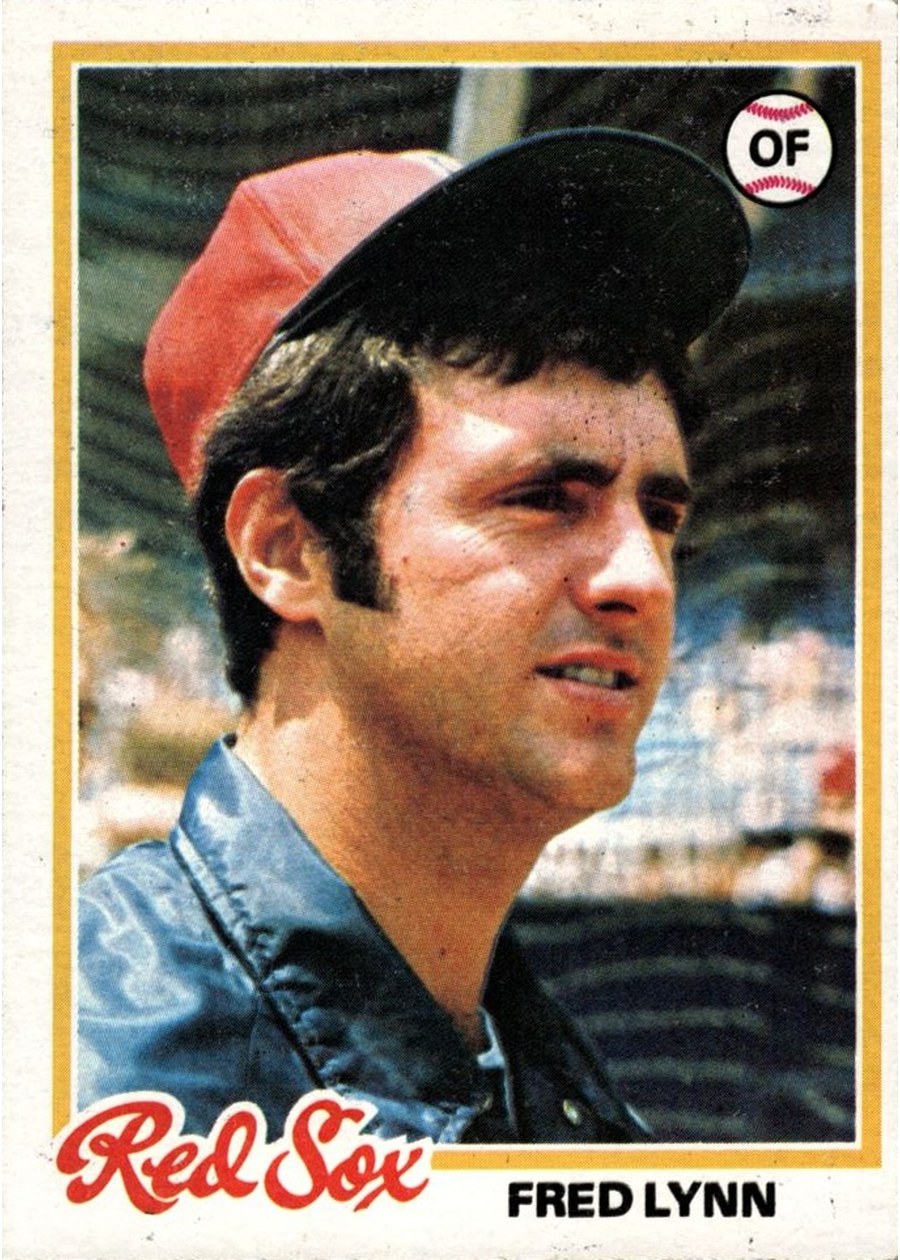 1978 Topps #320 Fred Lynn, Boston Red Sox
