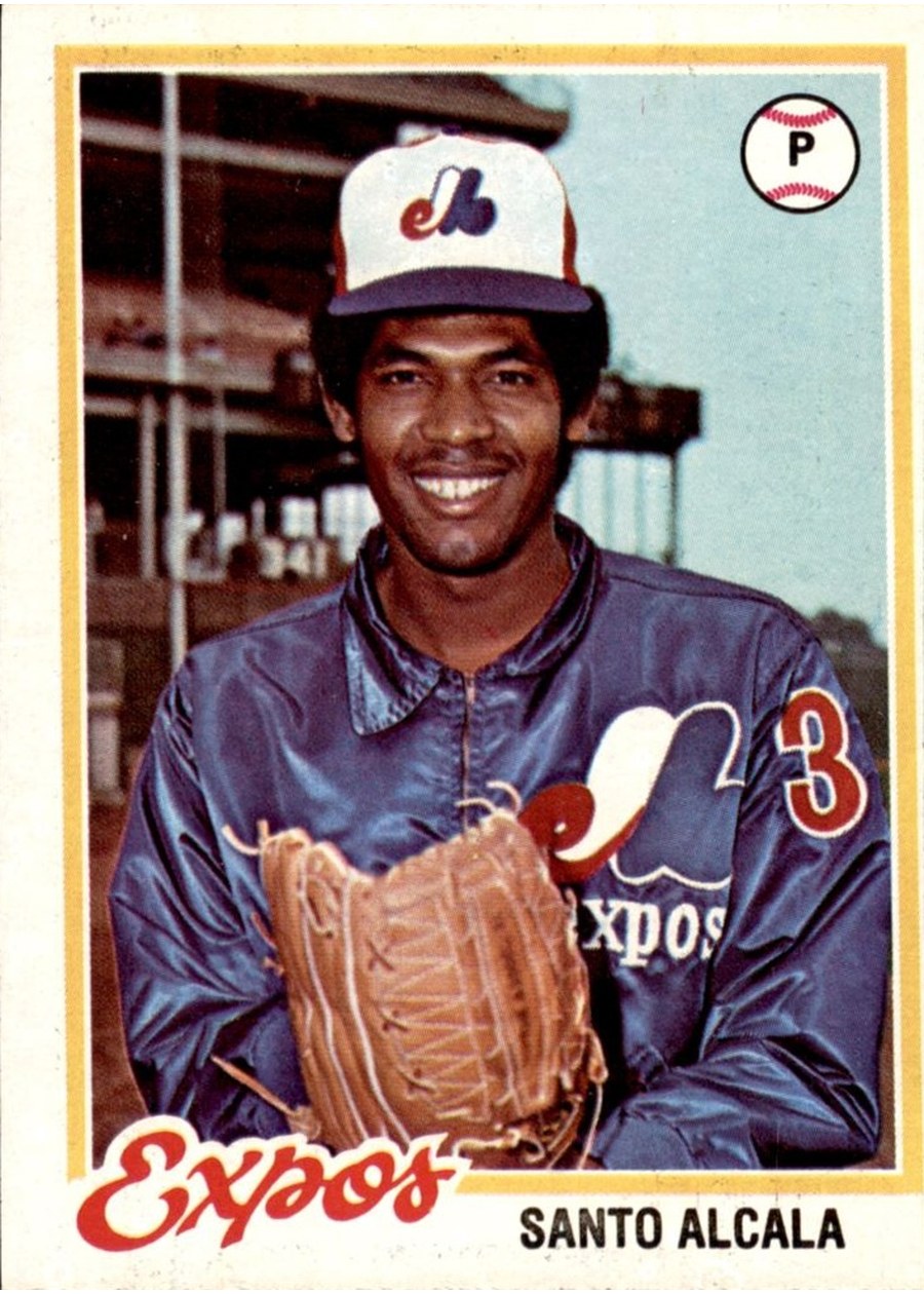 1978 Topps #321 Santo Alcala, Montreal Expos