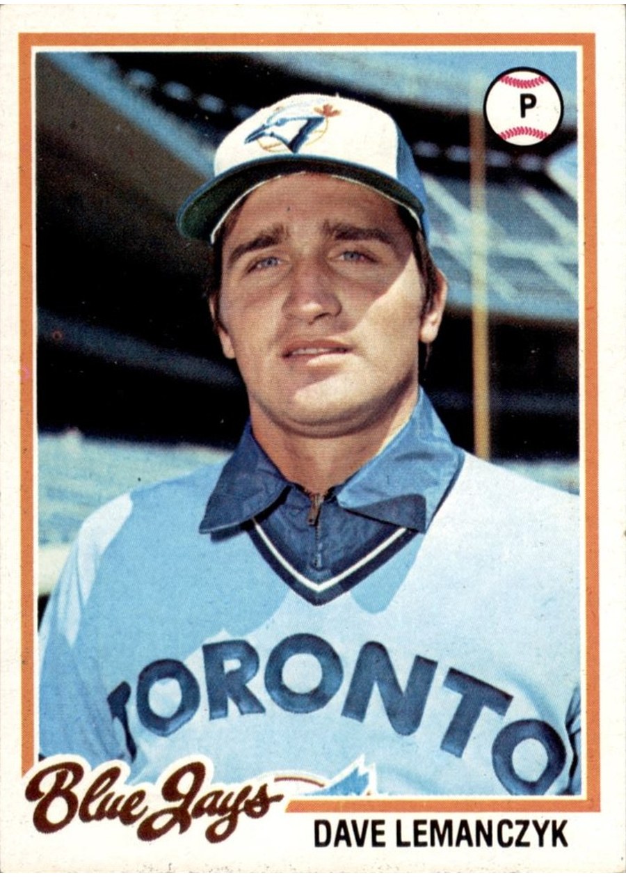 1978 Topps #33 Dave Lemanczyk, Toronto Blue Jays