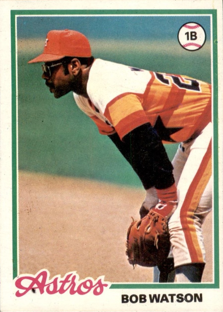 1978 Topps #330 Bob Watson, Houston Astros